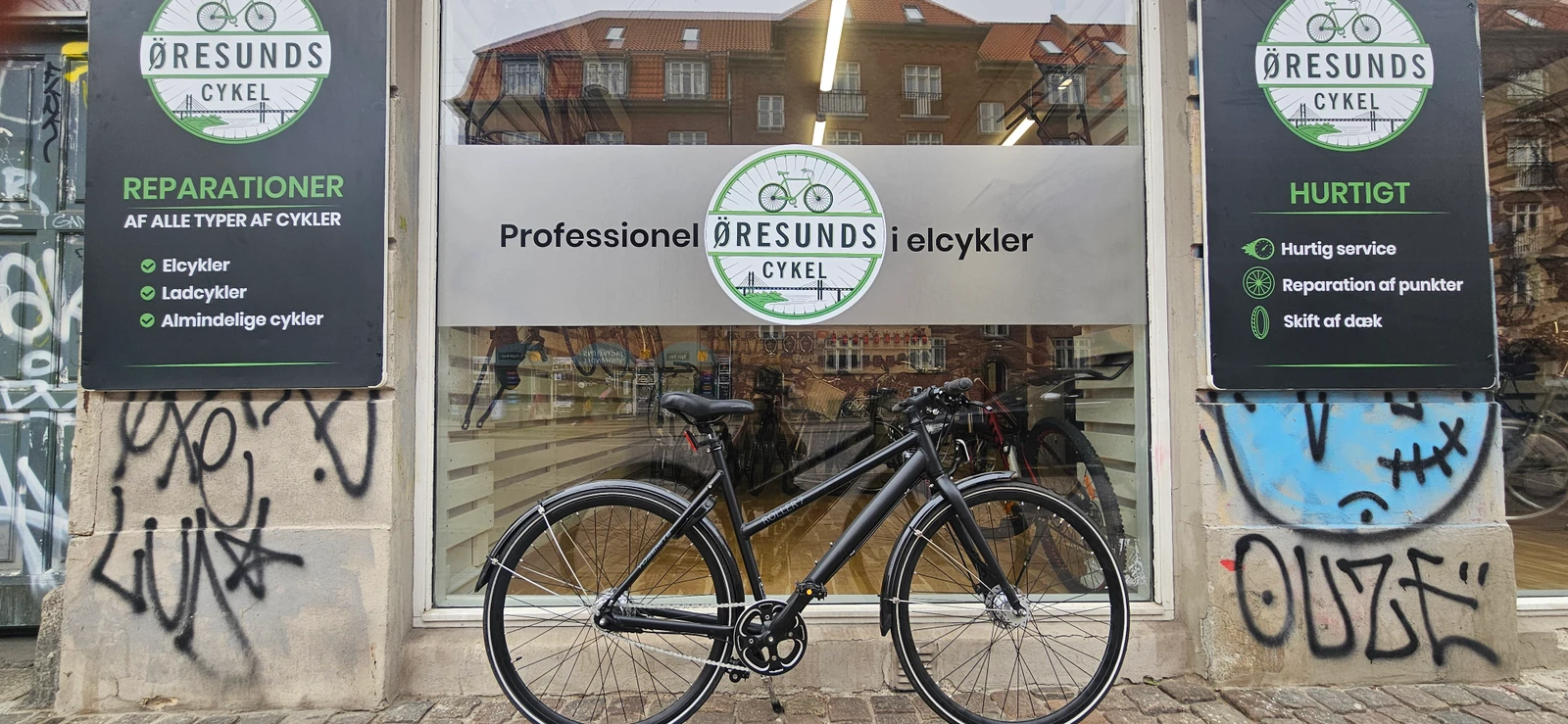 Forsidebillede til butikken Øresunds Cykel ApS