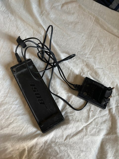 Bose soundlink mini (1. gen) oplader + ladestation  			