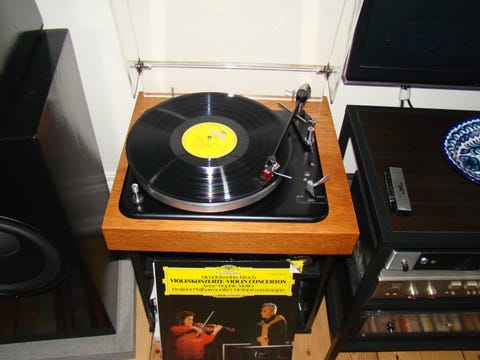 Mørch gs6a pladespiller med gh-228 tonearm  			