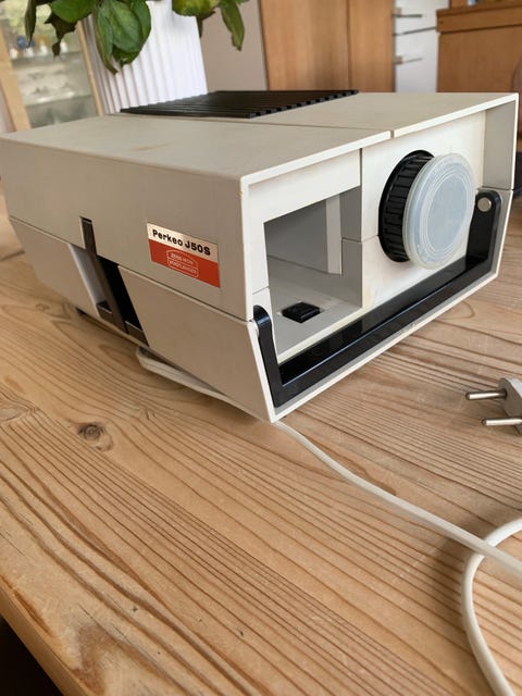 Perkeo j 50 s zeiss ikon diasfremviser  			