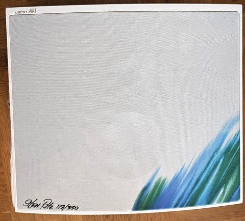 Jamo deco art med kunsttryk fra 1980&#039;erne  			