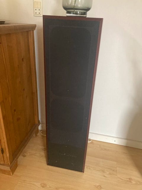 Avance højttalere mahogni træ  			