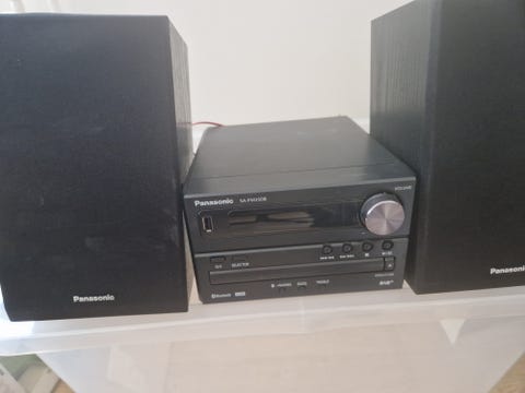 Panasonic stereo anlæg fm - dab -sc-pm250b  			