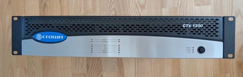 Crown cts 1200 (bemærk 120 v!)  			