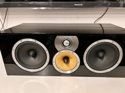 B&amp;w cm centre 2 centerhøjtaler - spiller perfekt  			