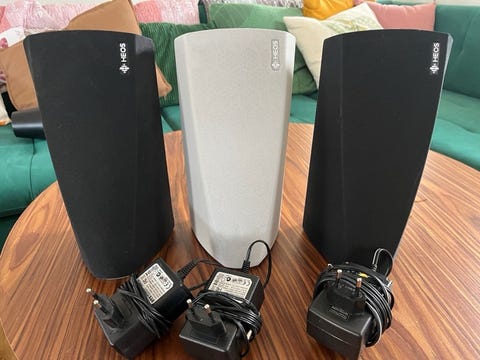 Heos 3 højtalere fra denon  			