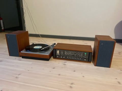Vintage bang &amp; olufsen anlæg – beomaster 900 + beogram 1000 + ht33 højttalere  			