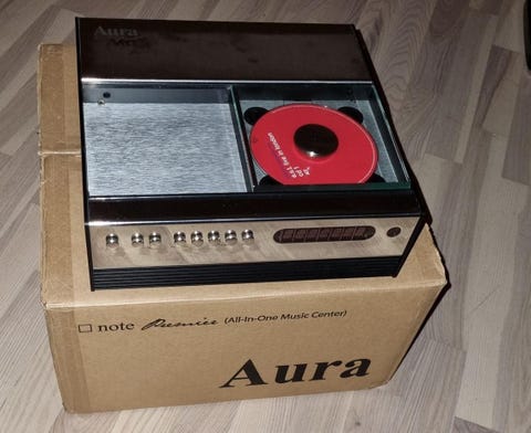 Aura Note Premier 憐れ チューナー内蔵CD/アンプ一体型レシーバー