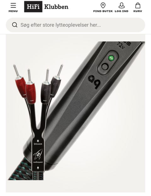 Audioquest rocket 88  			