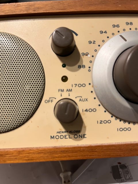 Henry kloss model one  			