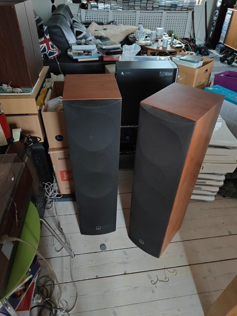 Sælger et sæt dali blue 5005 gulvhøjtalere  			