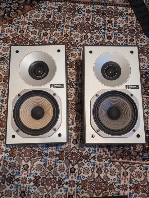 Technics sb-x1 speaker system  			