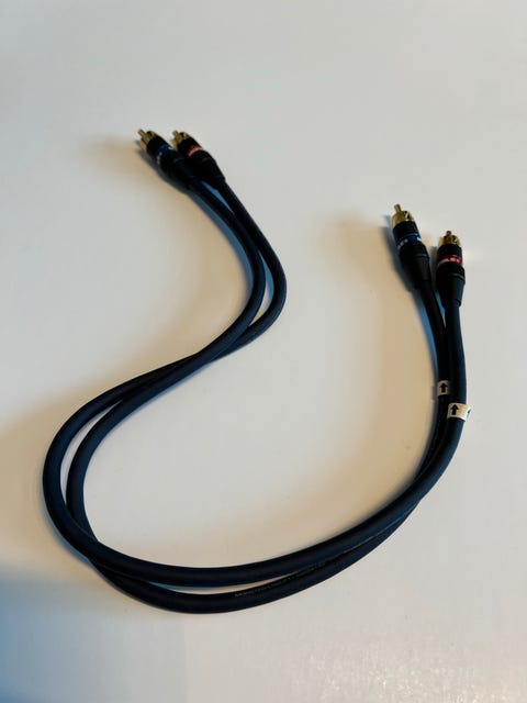 Monster cables interlink 400 phono rca kabel  			