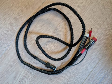 Black rhodium tonearmskabel  			