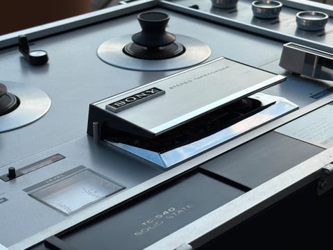 Sony tc-540 solid state reel-to-reel båndoptager – som ny  			