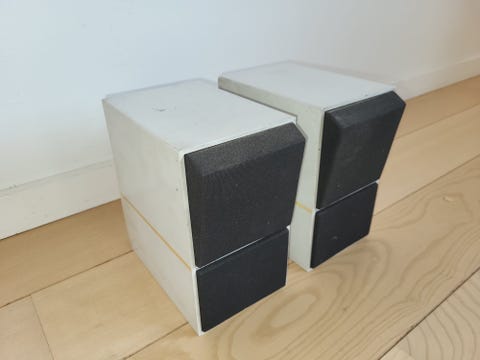 Bang &amp; olufsen beovox cx50 højttalere 6 ohm 50 watt hvid  			