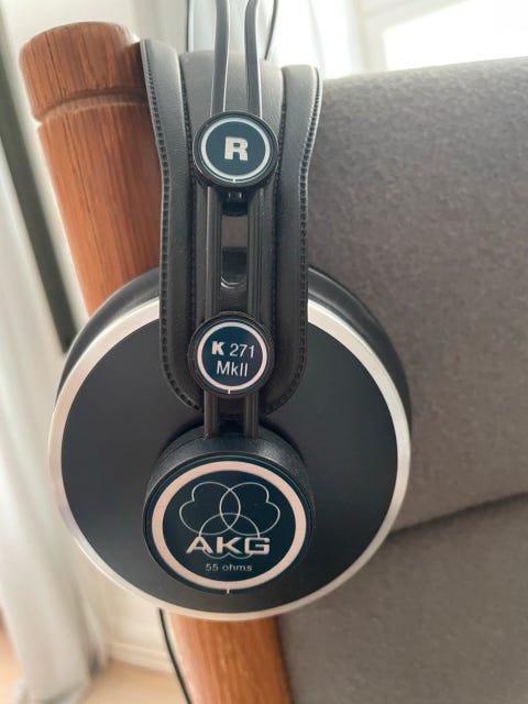 Akg k271 mkii høretelefoner  			