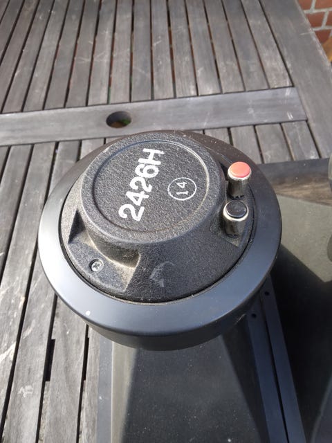 2 stk. jbl 2426 drivere  			