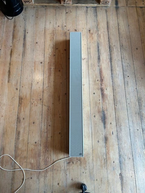 Klein + hummel højtaler inkl forstærker  			