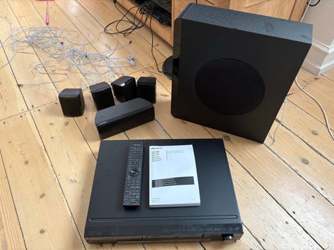 Pioneer mcs-434 home theater  			