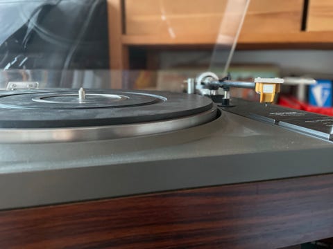 Pioner belt drive stereo turntable pl-112d  			