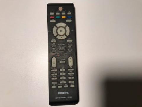 Philips fjernbetjening / remote control til hdd &amp; dvd recorder  			
