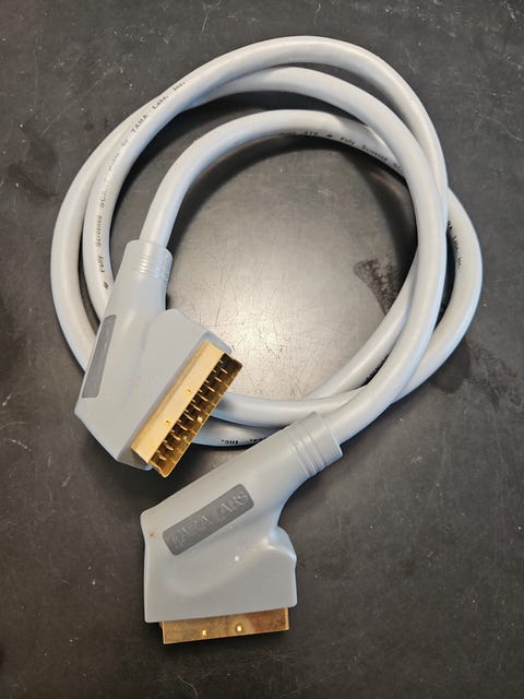 Tara labs scart kabel high-end  			