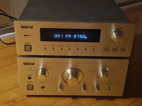 Teac a-h500i med tuner  			
