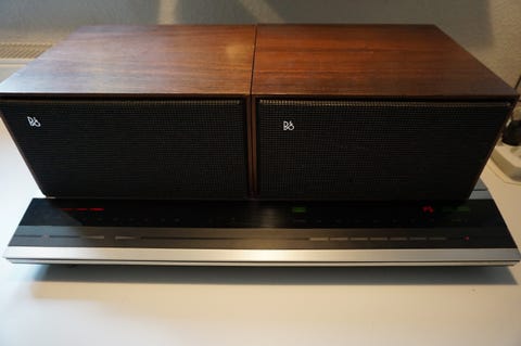 Beomaster 3000 og 2 stk beovox 500 (palisander)  			