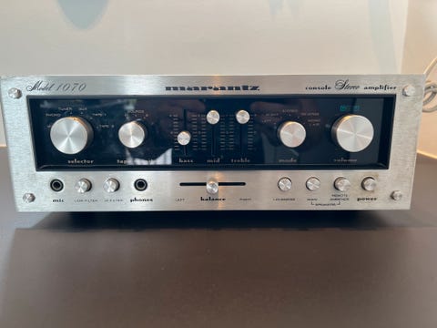 Marantz 1070 forstærker  			