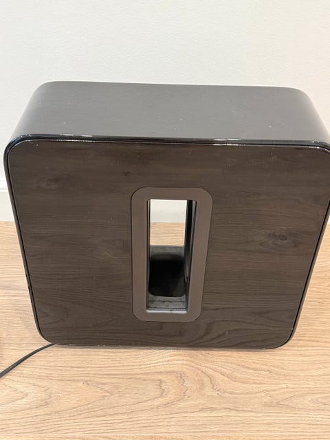 Sonos sub 3 premium trådløs subwoofer  			