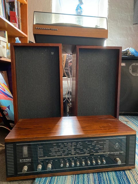 Beomaster 900 + beogram 1000 + højtalere  			