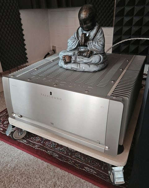 Parasound jc1 mono &amp; jc2 pre.amp  			