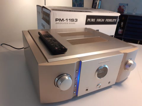 Brugt marantz pm-11s3 high end integreret forstærker  			