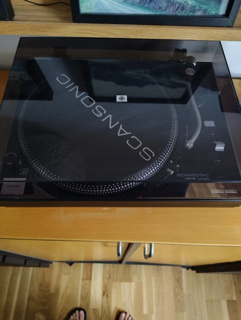 Usb pladespiller scansonic fejlkøb  			