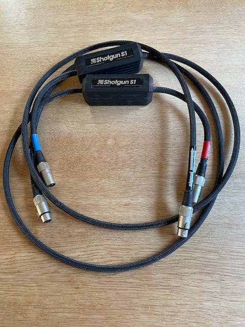 Mit shotgun s1 xlr signalkabel  			