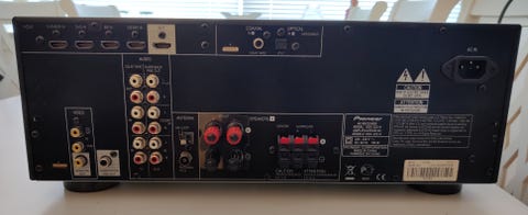 Pioneer vsx-322-k radio/forstærker  			