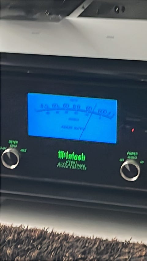 Mcintosh mc601 monoblokke  			