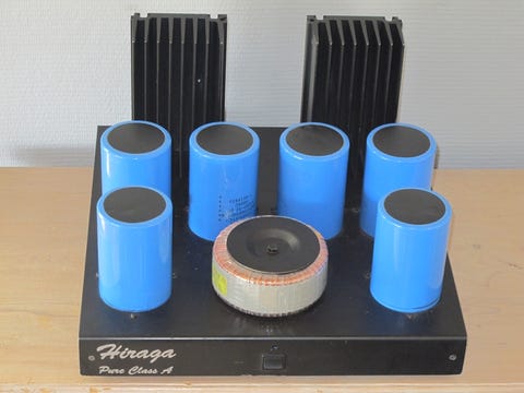 Jean hiraga - pure class a - 2*30 watt v/8 ohm  			
