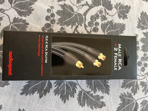 Audioquest rca-splitter  			