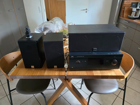 Nad t757 surround forstærker  			