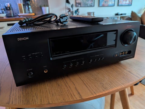 Denon avr 1312 5.1 ch. 75w hd av receiver  			