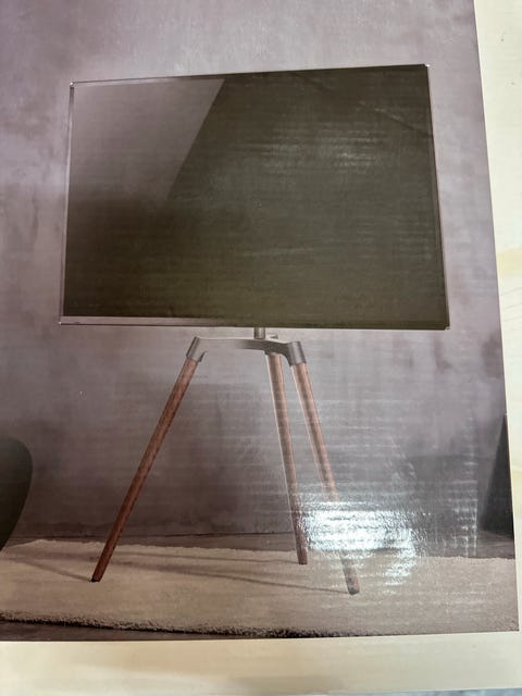 Nedis tripod tv floor stand – nordic design – ny i kasse  			