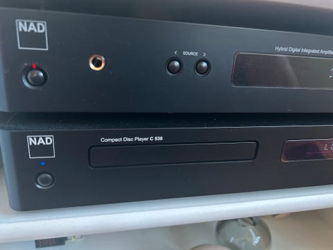 Nad amp c328 og cd afspiller c538  			