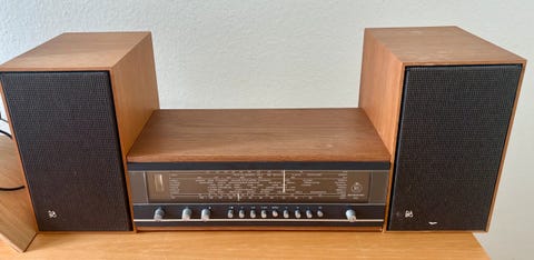 Vintage b&amp;o sæt: beomaster 900 + beovox 2200  			