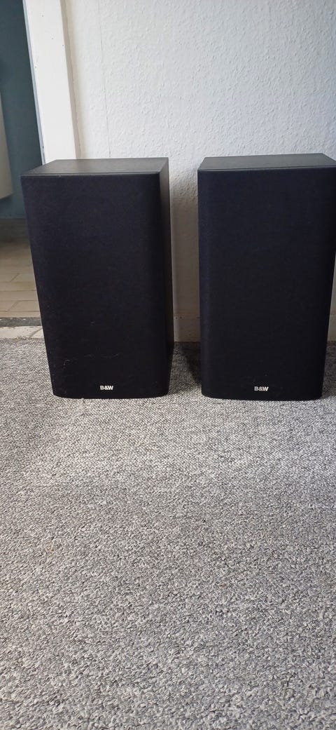 Bowers &amp; wilkins dm601 s3 højttalere sort  			