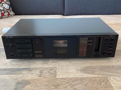 Nakamichi bx - 125e 2 head casette deck kassette båndoptager  			