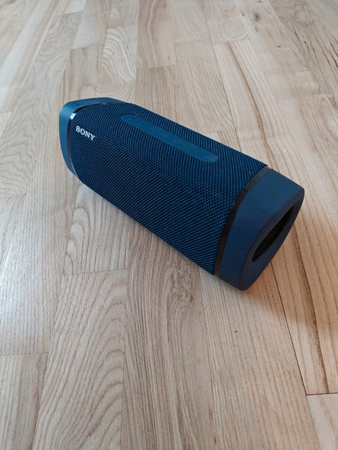 Sony xb33 bluetooth højttaler, blå  			