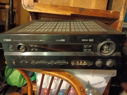 Yamaha reciever rx-v640rds retro high end kærlig hånd kræves  			