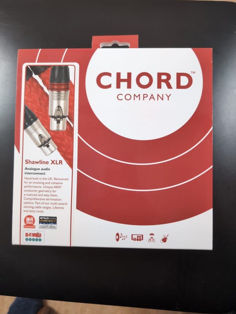 Chord shawlinex aray analogue xlr  			